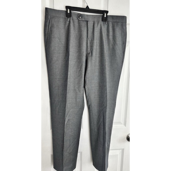 Joseph Abboud Other - Joseph Abboud JOE Mens 38x29 Dress Pants Straight Gray Heather 100% Wool